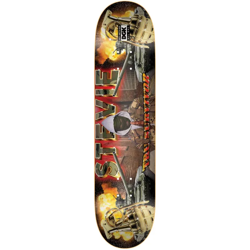 DGK Ghetto Fab Williams Deck - 8.1