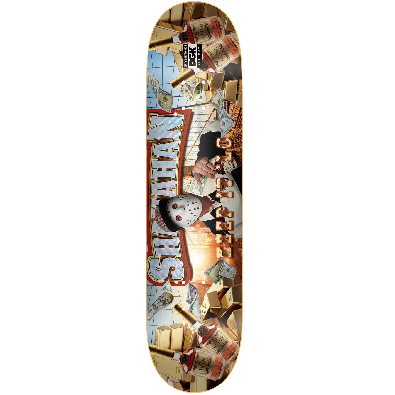 DGK Ghetto Fab Shanahan Deck - 8.06