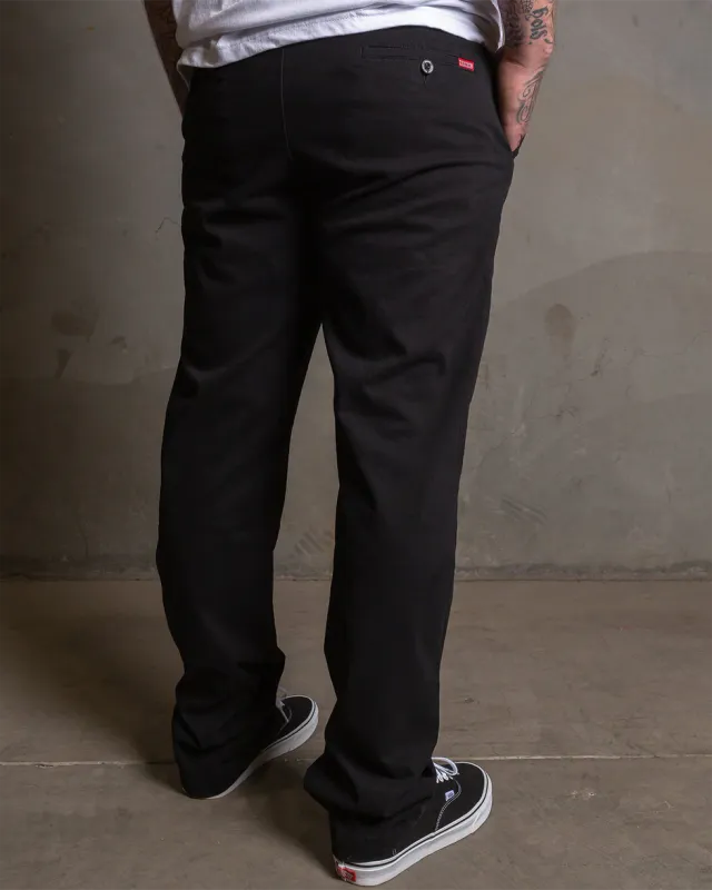 Dixxon Chino Stretch Pant - Black
