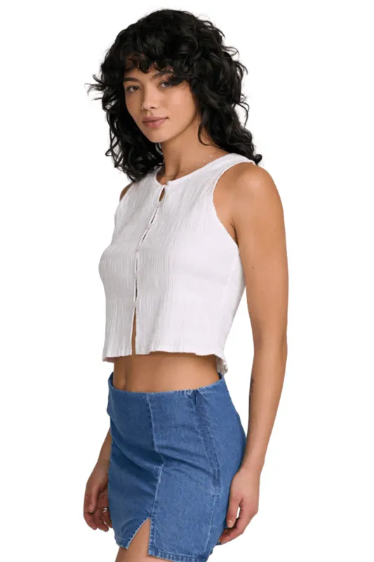 RVCA Scrunch Top - Cloud