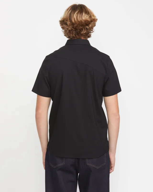 Volcom Everett Oxford S/S - New Black