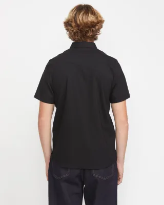 Volcom Everett Oxford S/S - New Black