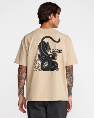 RVCA Burner Tee - Khaki