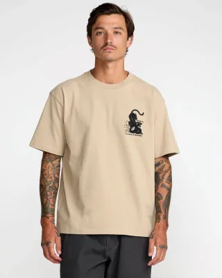 RVCA Burner Tee - Khaki