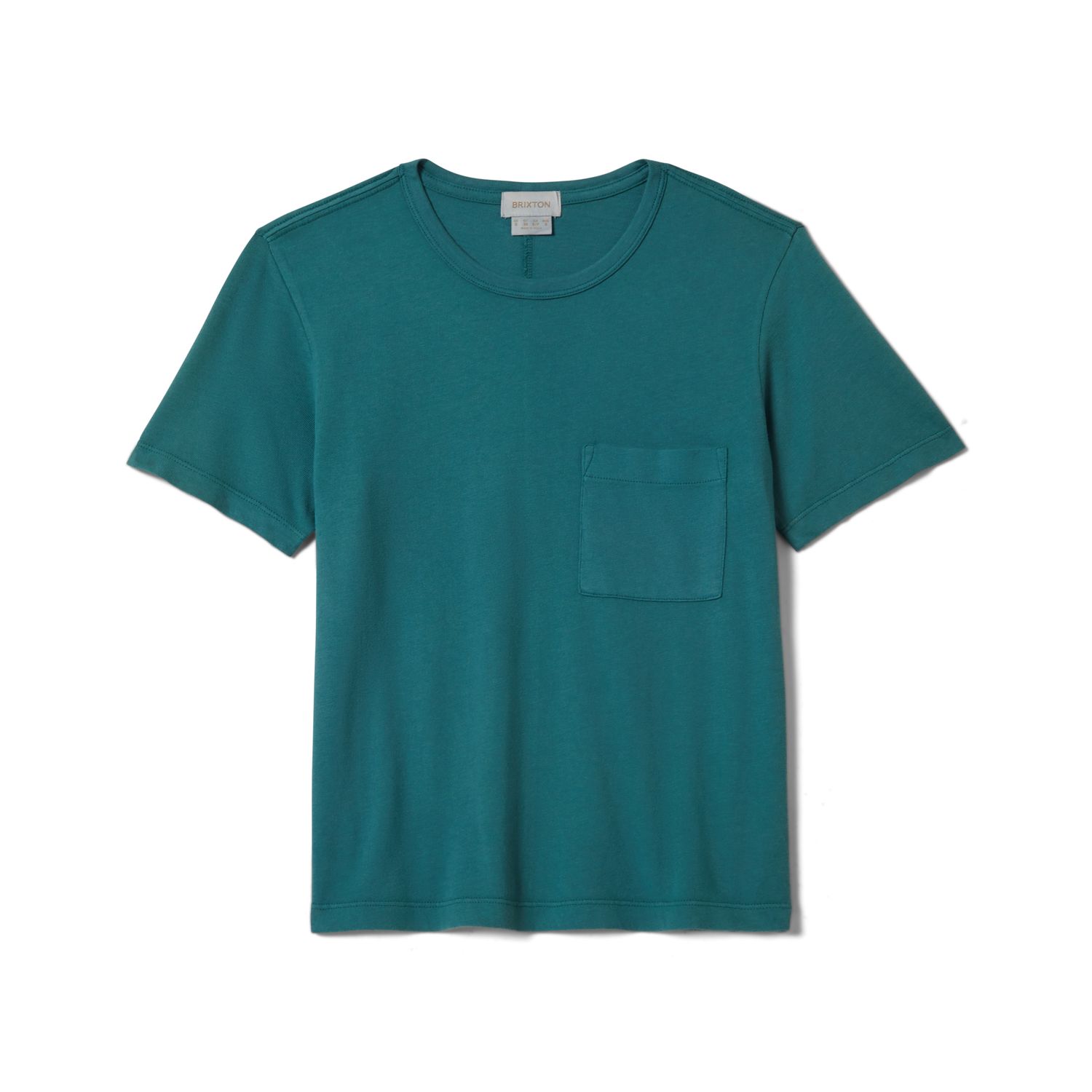 Brixton Carefree Perfect Tee - Washed Mediterranean Teal