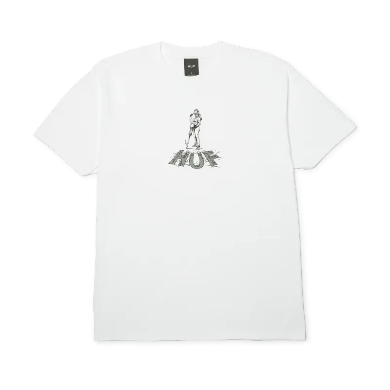 Huf Jacked Tee - White