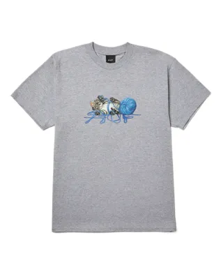 Huf Paws Tee - Heather Grey