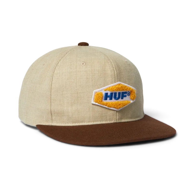 Huf Sparked Snapback - Cream