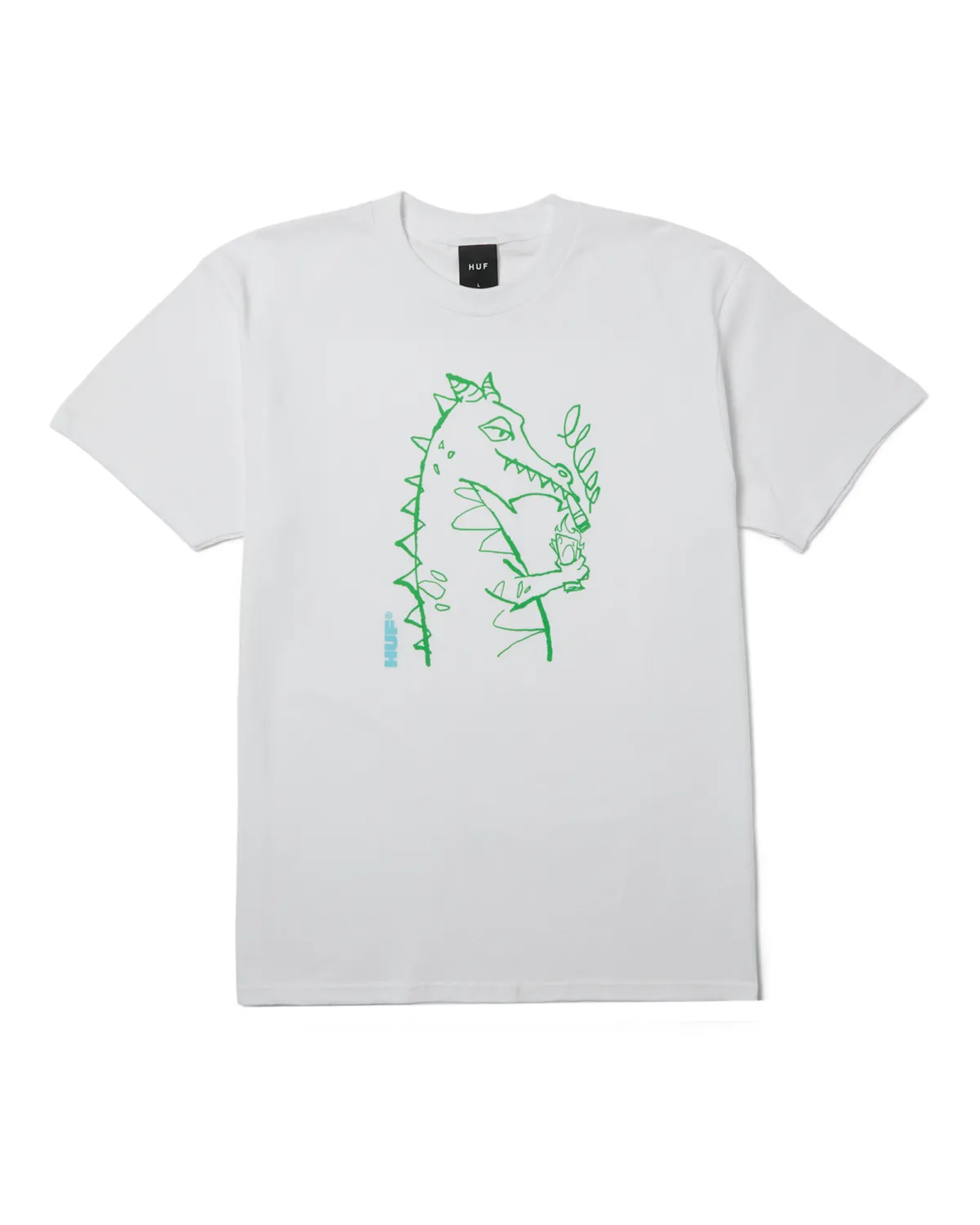 Huf Cash Dragon Tee - White