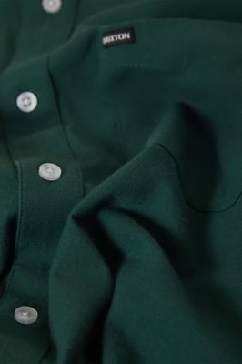 Brixton Sanford Oxford SS Woven - Primal Green