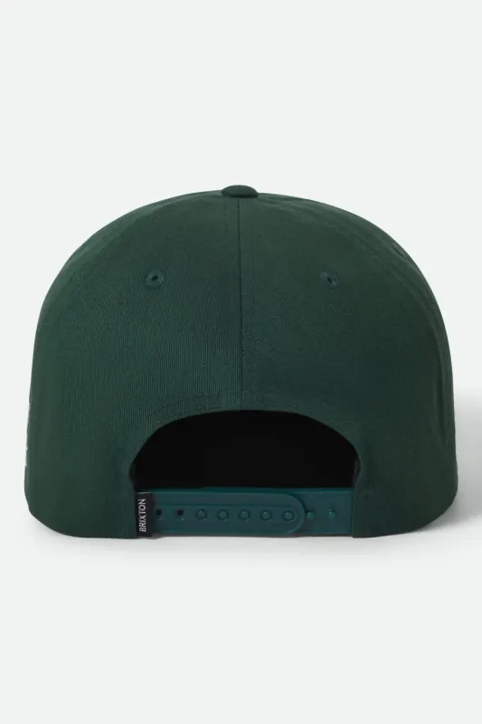 Brixton Predator Snapback - Primal Green