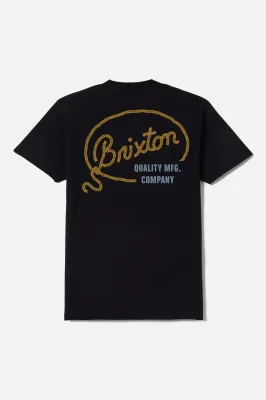 Brixton Gallatin Tee - Black