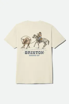 Brixton Hutchins Tee - Cream
