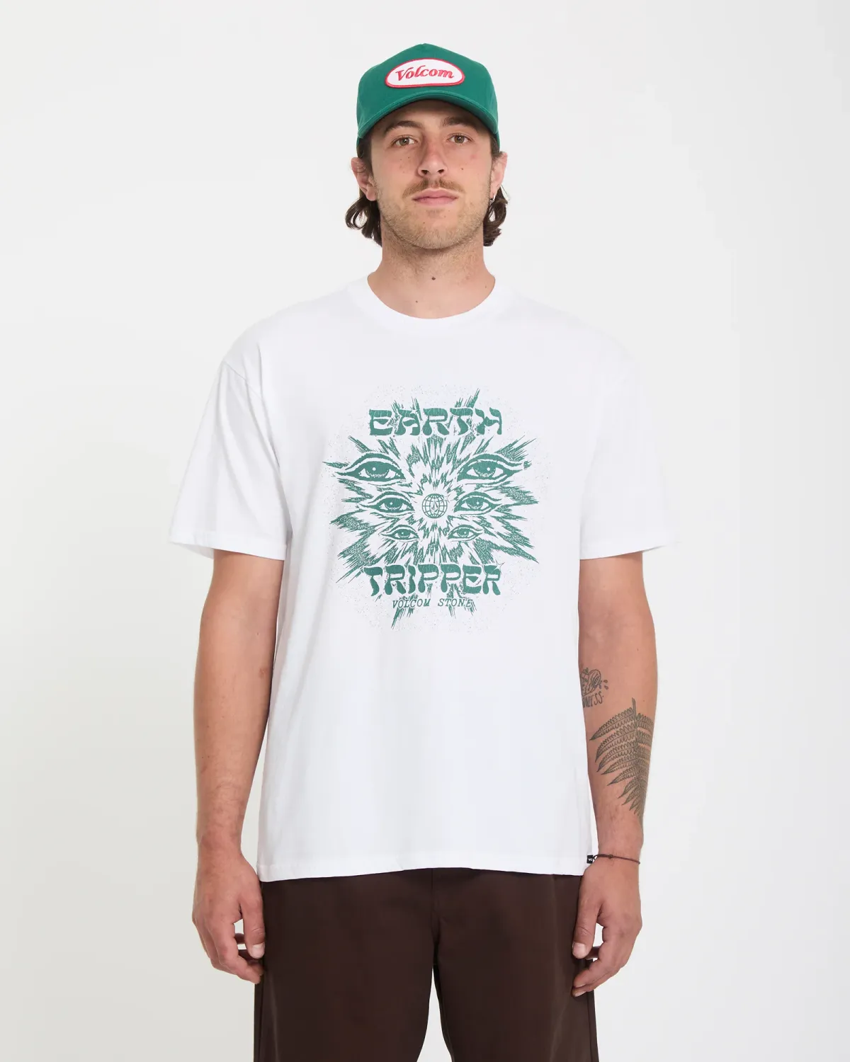 Volcom Remote Viewer Tee - White