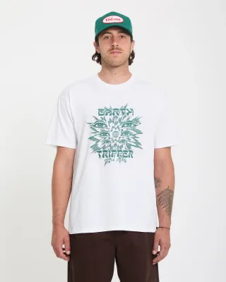 Volcom Remote Viewer Tee - White