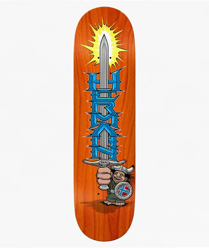 Real Hermann Mighty True Fit Deck - 8.5