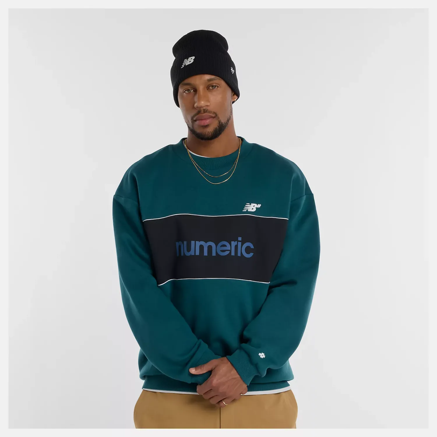 New Balance Numeric Team Crew - Medusa Green