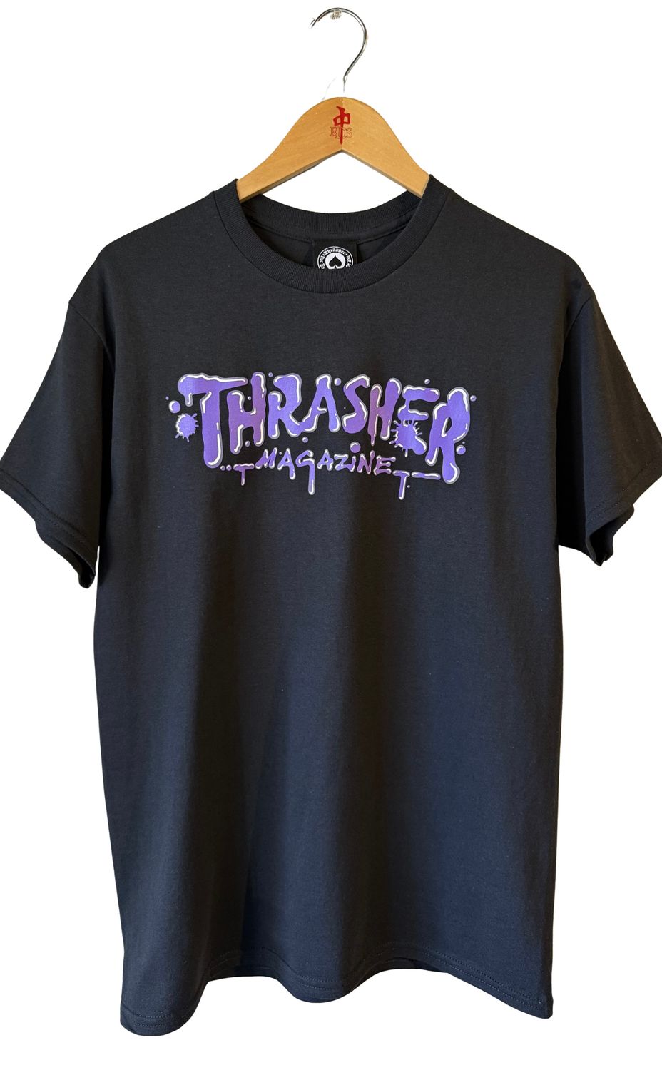 Thrasher Wet Paint Tee - Black