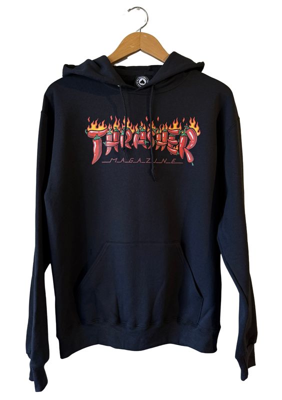 Thrasher Fuego Hood - Black
