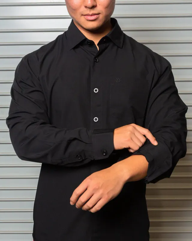 Dixxon Solid Bamboo 2.0 Long Sleeve - Black