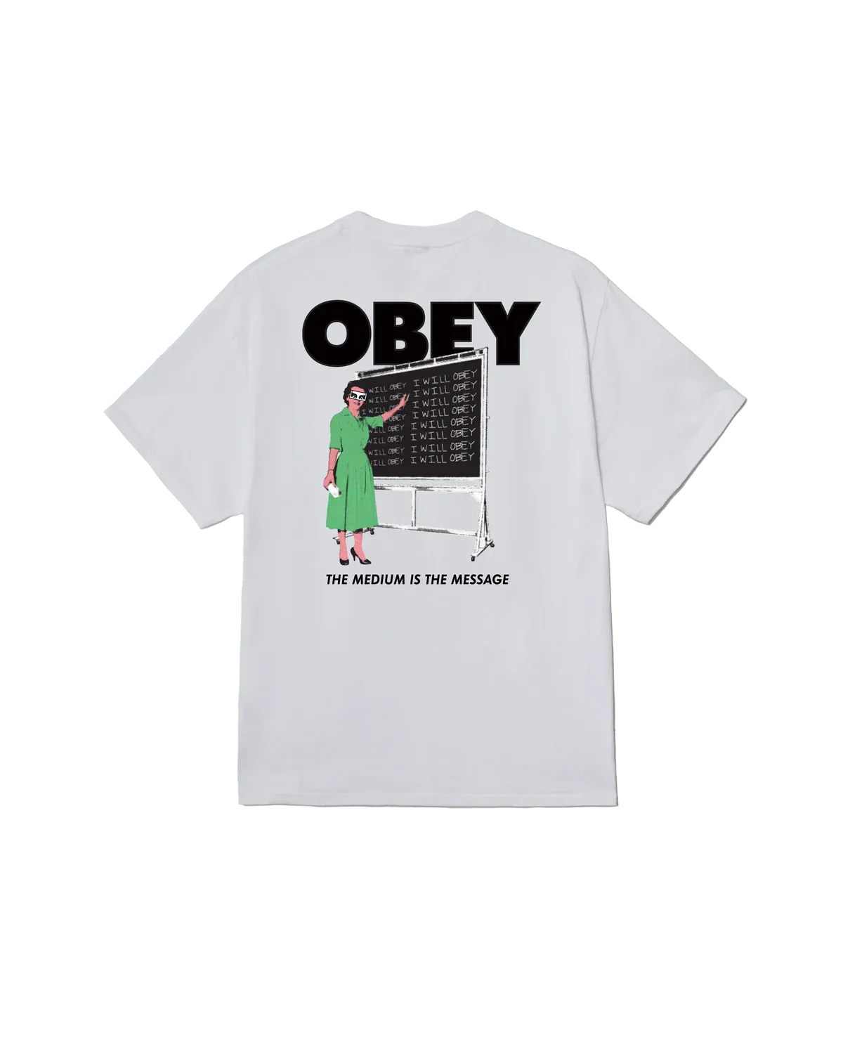 Obey I Will Obey Tee - White