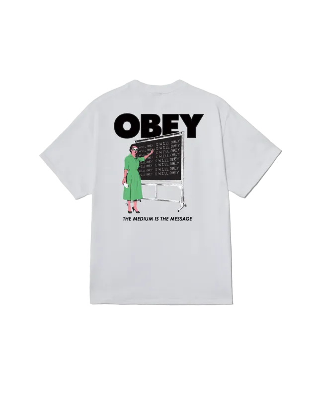 Obey I Will Obey Tee - White