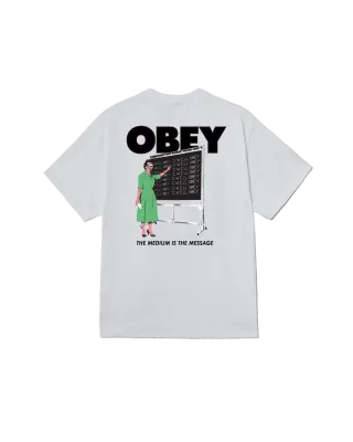 Obey I Will Obey Tee - White