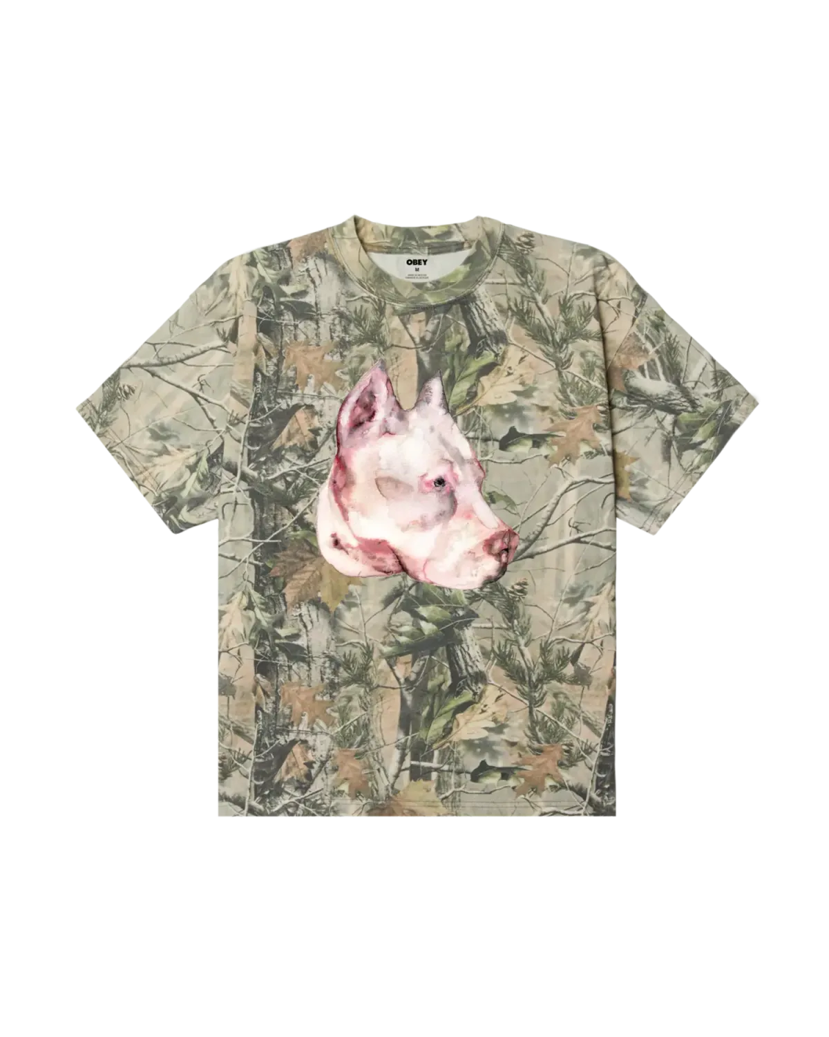 Obey Pit HW Tee - Leaf Camo