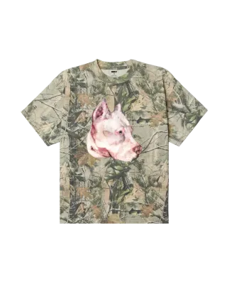 Obey Pit HW Tee - Leaf Camo