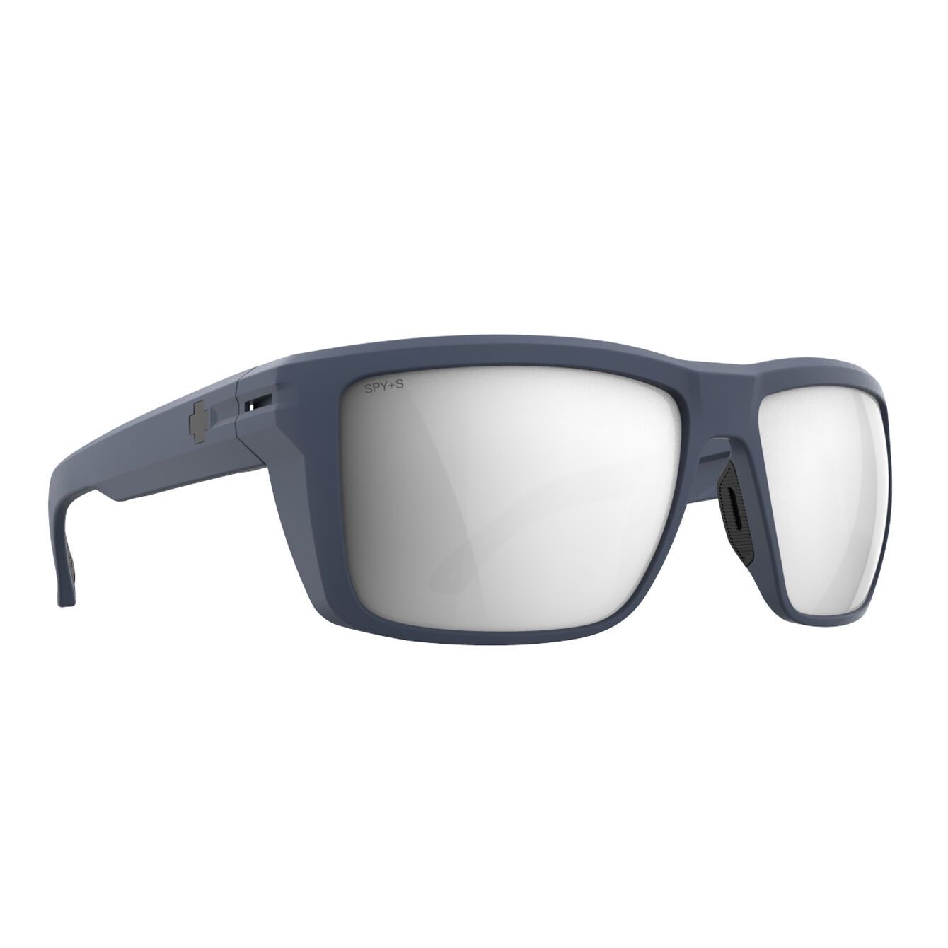 Spy Overhaul ANSI Matte Steele Blue - Grey Polar Platinum Mirror