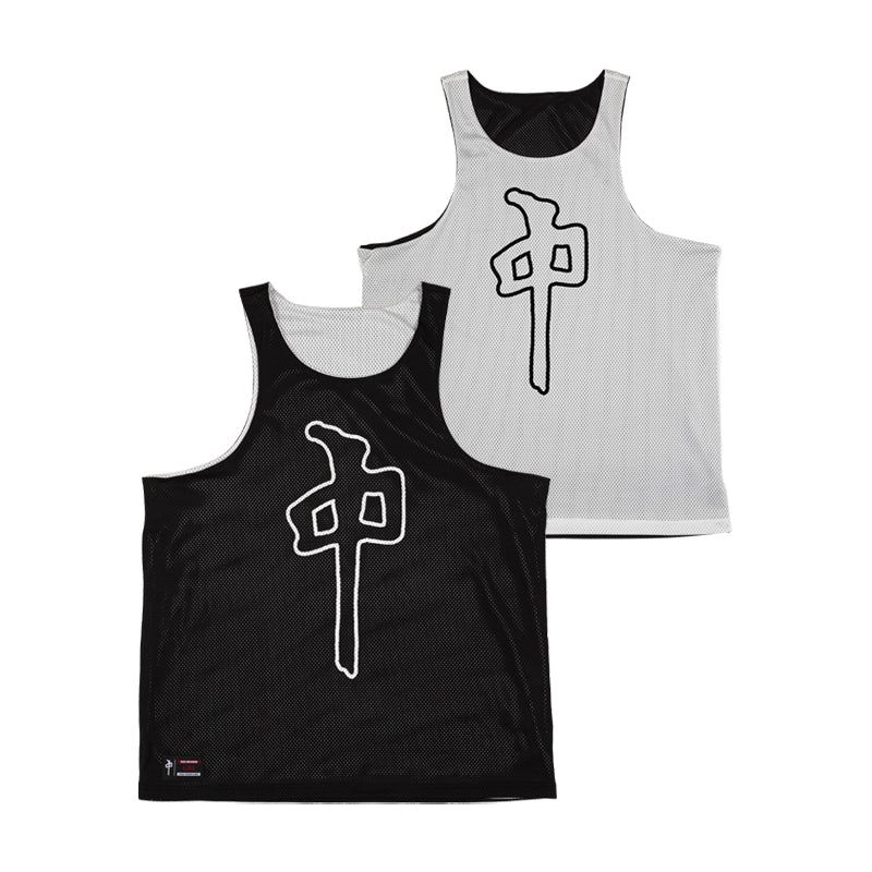 RDS Mesh Tank Grande Reversible - Black/White