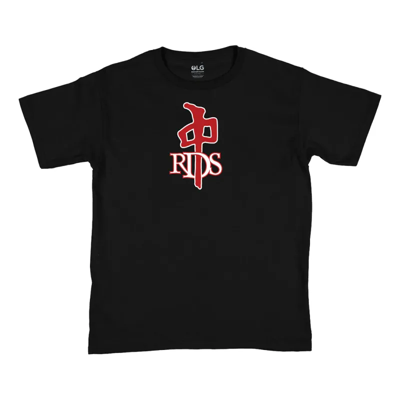 RDS Youth OG Tee - Black/Red
