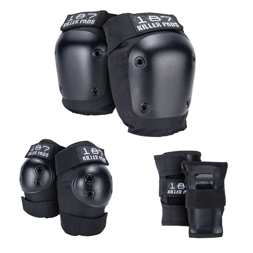 187 Pre-K Six Pack Pads - Black