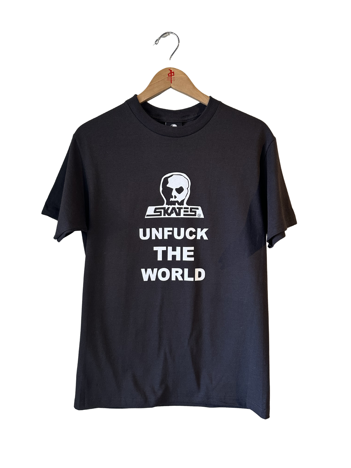 Skull Skates Unfuck The World Tee - Black