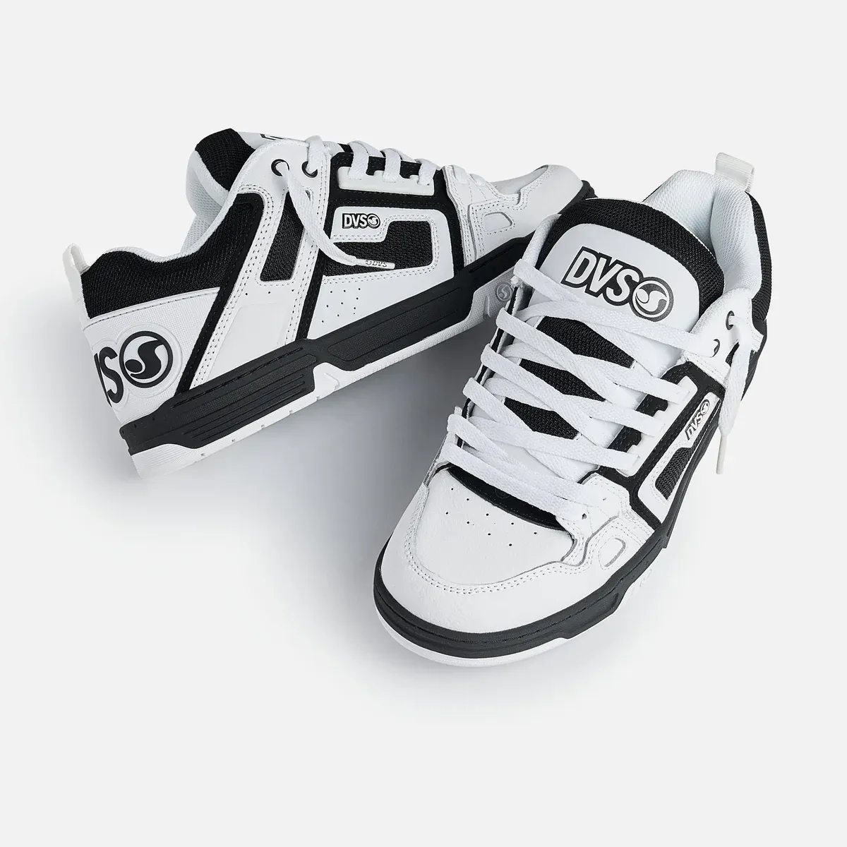 DVS Comanche - White/Black Leather