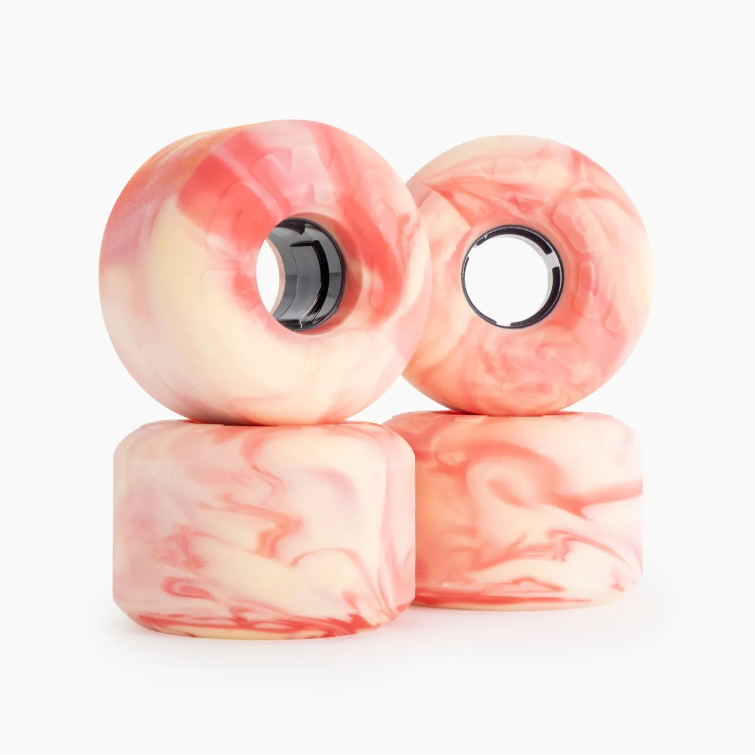 Hawgs EZ Wheel 63mm - Pink/White Stone Ground 78A