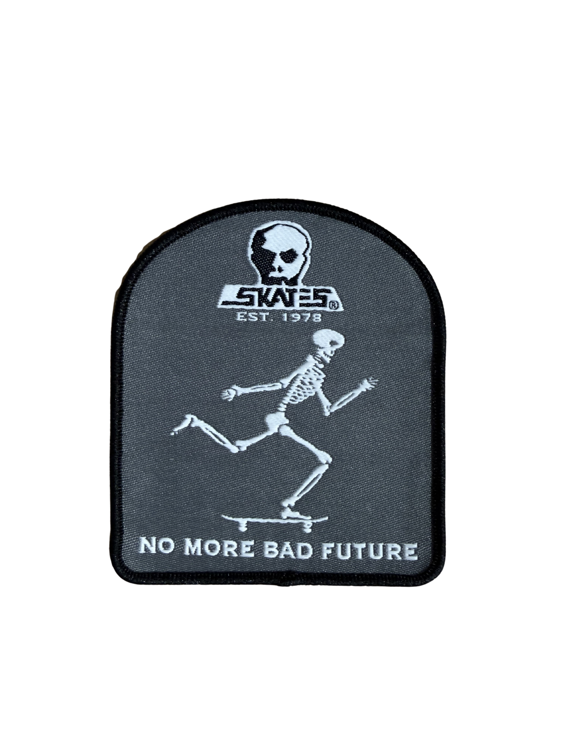 Skull Skates Tombstone Patch