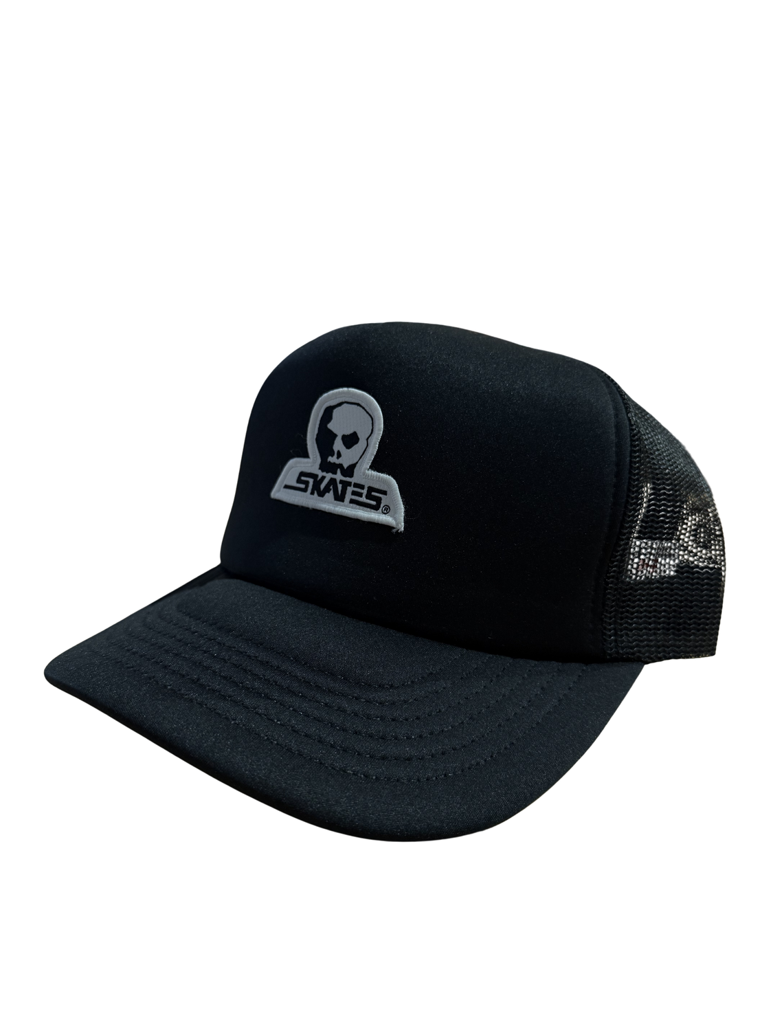 Skull Skates Foam Mesh Trucker - Diecut Patch Logo