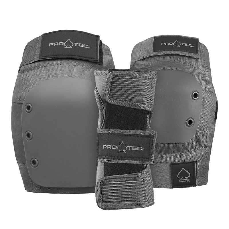 Pro-Tec 3 Pack Pad Set - Grey