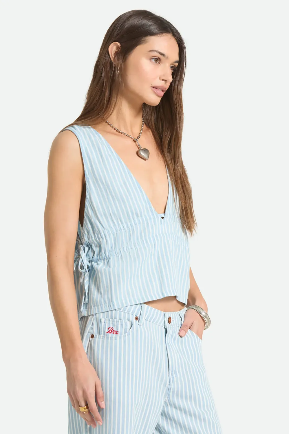 Brixton The Bells Top - Two Boot Stripe