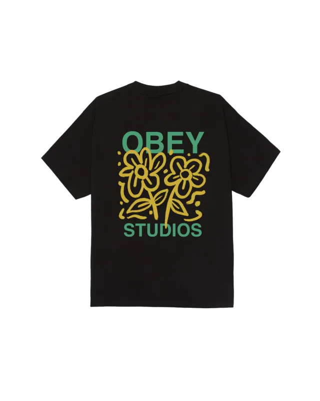 Obey Grown With Love Tee - Black