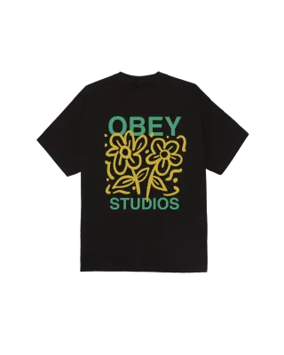 Obey Grown With Love Tee - Black