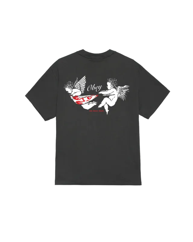Obey No Love Lost Tee - Vintage Black