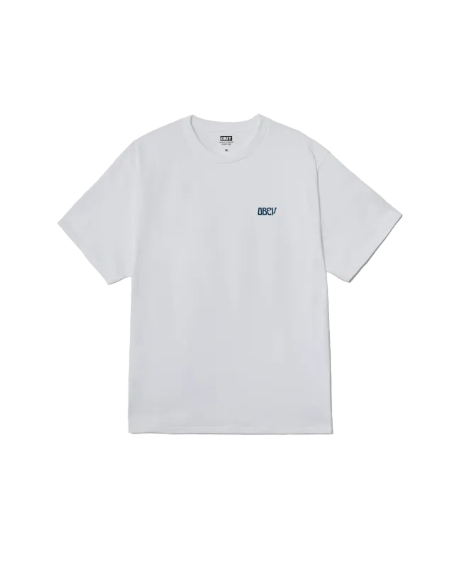 Obey Peace Now Butterflies Tee - White