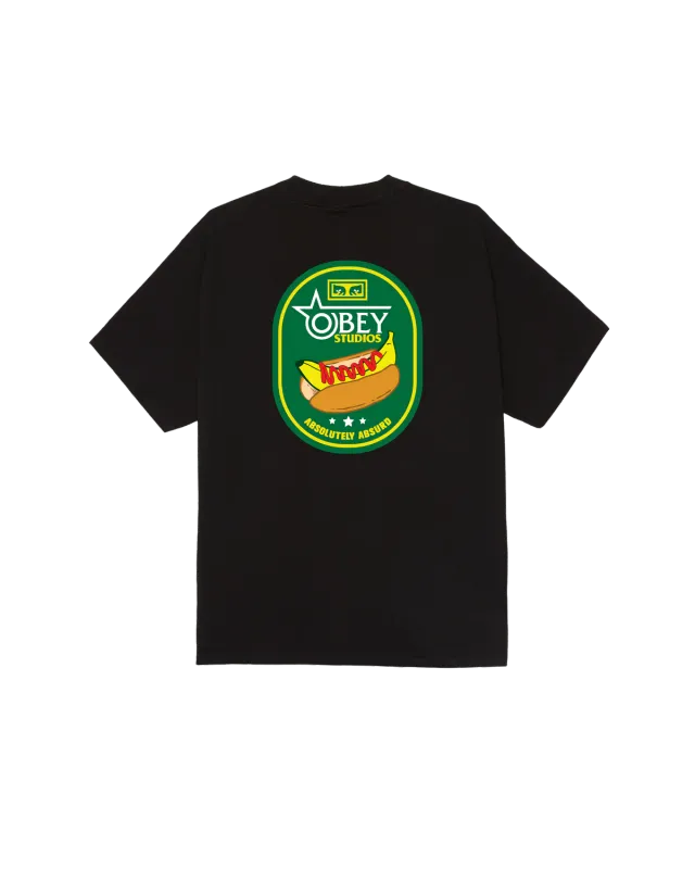 Obey Absolutely Absurd Tee - Black