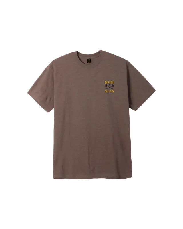 Dark Seas Foremast Tee - Heather Brown