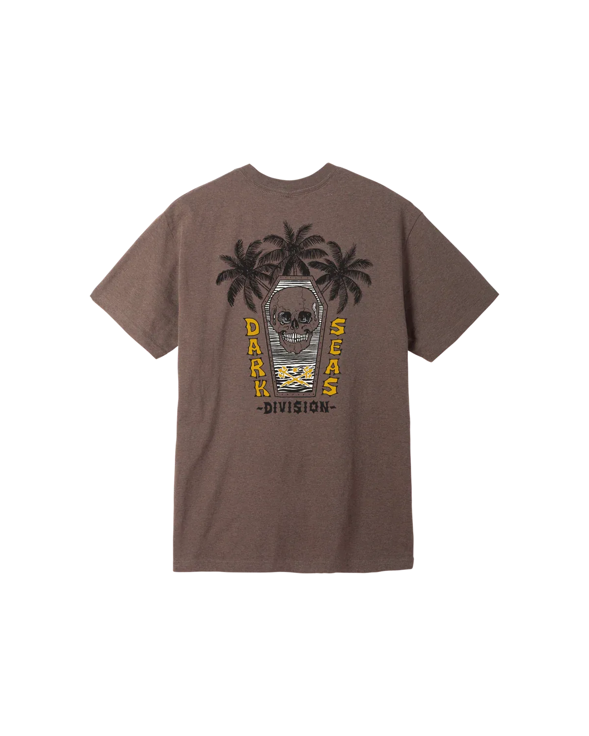 Dark Seas Foremast Tee - Heather Brown