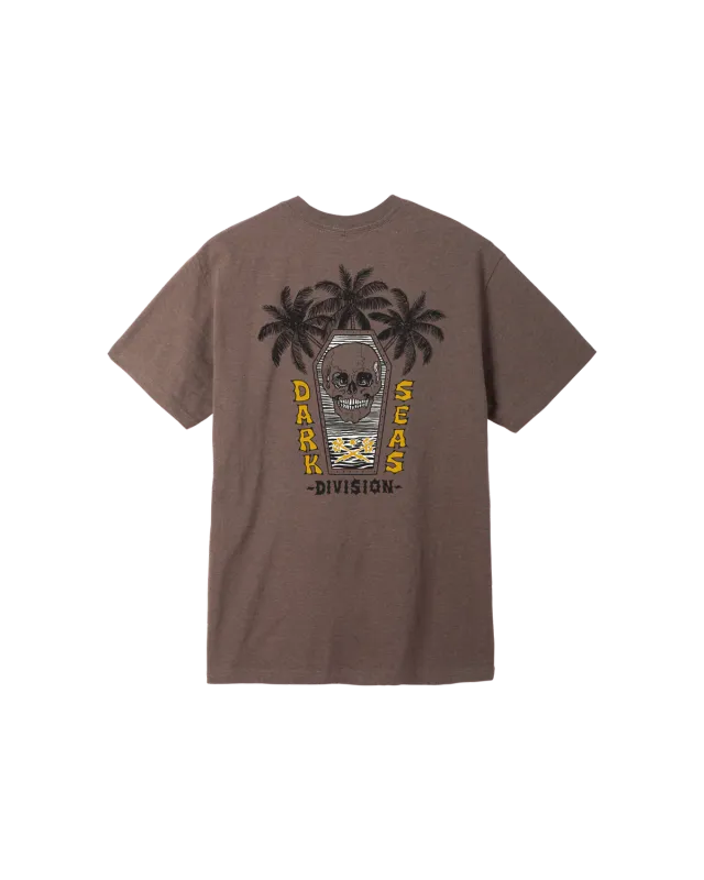 Dark Seas Foremast Tee - Heather Brown