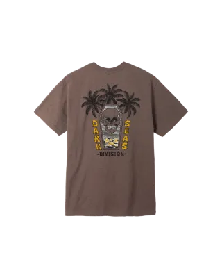 Dark Seas Foremast Tee - Heather Brown
