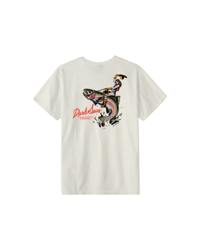 Dark Seas Rainbow Rider Tee - Antique White